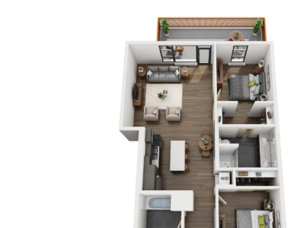 2 Bed A 2 Bed A